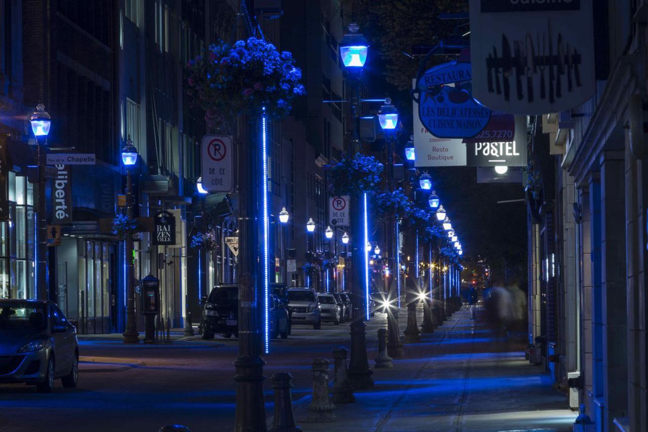 Aux Havres Urbains - Le Penthouse Du Kameleon Apartment Quebec City Luaran gambar