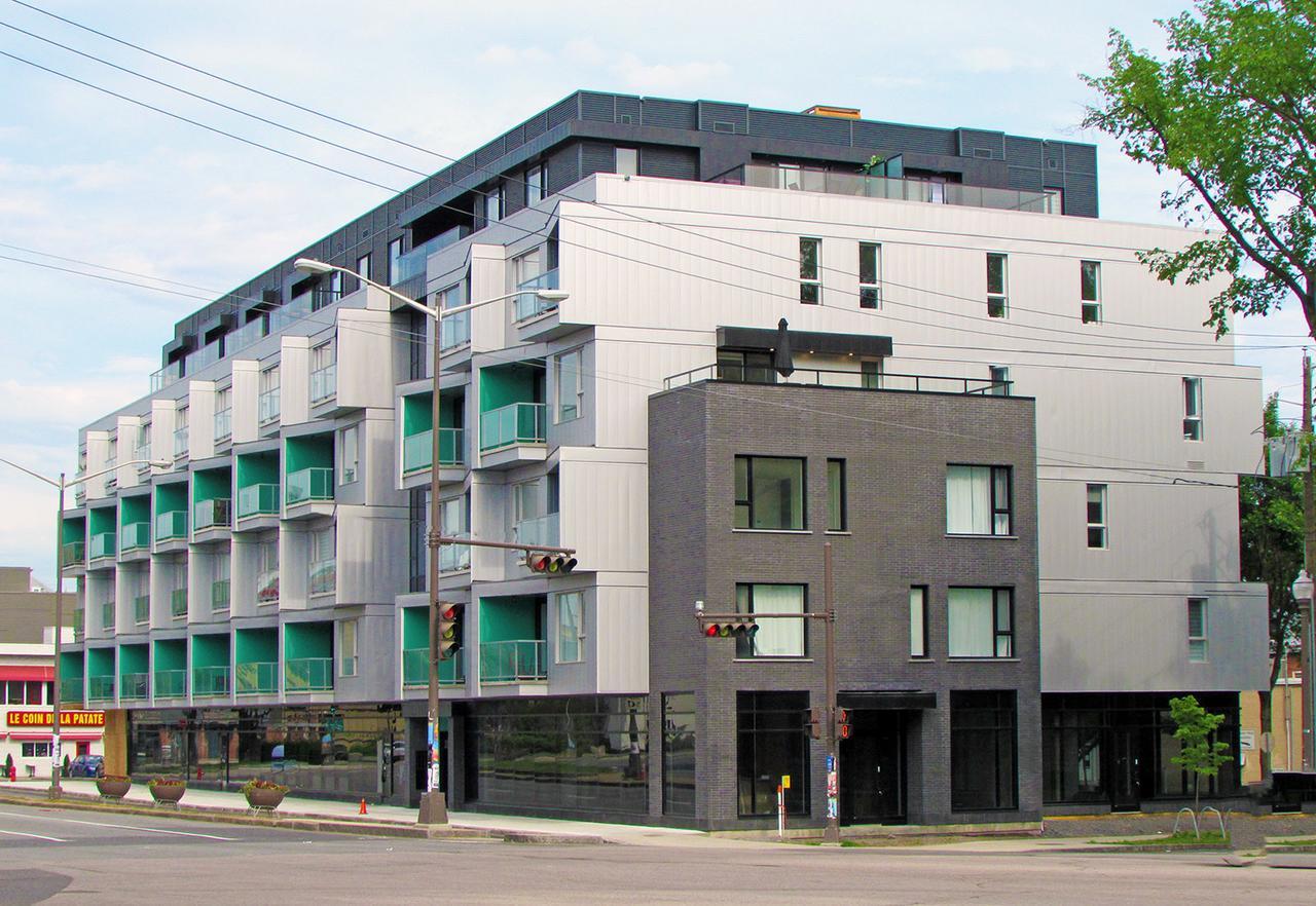Aux Havres Urbains - Le Penthouse Du Kameleon Apartment Quebec City Luaran gambar