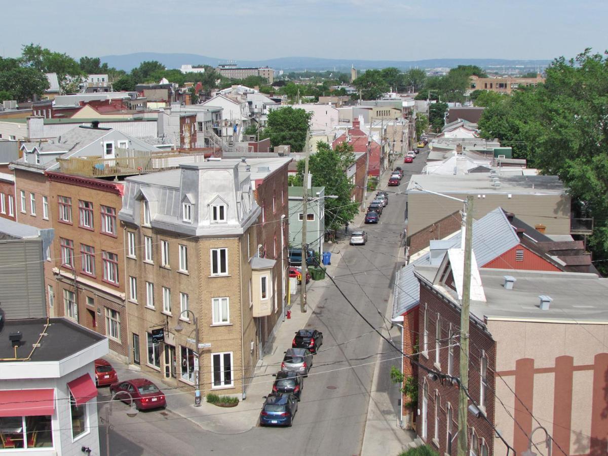 Aux Havres Urbains - Le Penthouse Du Kameleon Apartment Quebec City Luaran gambar